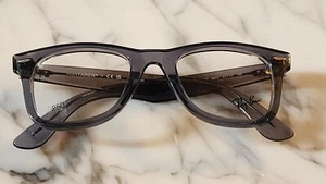 Ray-Ban Eyeglasses Frame RB4340V WAYFARER 8225 Grey Unisex Demo Frames - Picture 1 of 8