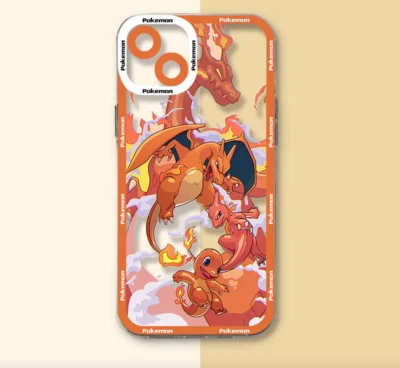 Capa telefone Pokemons anime Charizard 11-15 para iPhone capa protetora macia - Imagem 1 de 3