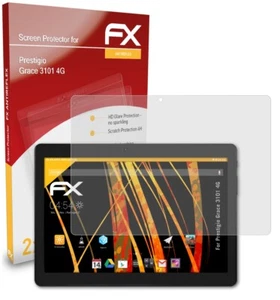 atFoliX 2x Film Protection d'écran pour Prestigio Grace 3101 4G mat&antichoc - Afbeelding 1 van 9