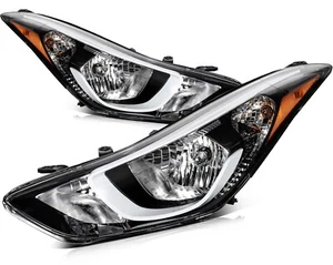 For Hyundai Elantra 2014 2015 2016 Headlamp Headlight Assembly 1.8L 2.0L - Picture 1 of 30