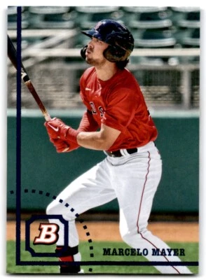 2022 Bowman Heritage Marcelo Mayer Boston Red Sox #BHP-133 - Image 1 of 2