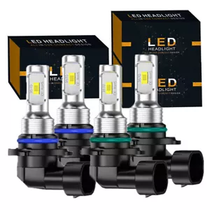 For Cadillac ATS Sedan 4-Door 2013-2019 LED Headlight High Low Bulbs Xenon White - Picture 1 of 12