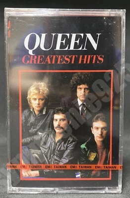 Queen Greatest Hits Taiwan Ltd 17 Tracks Cassette Tape New Sealed EMI TC-088 - Image 1 of 4