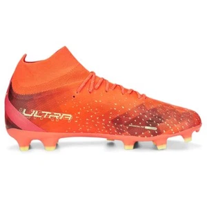 PUMA Mens Ultra Pro Firm GroundAg Soccer Cleats Firm Ground Orange Size 13 M - Picture 1 of 6