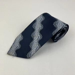 Corbata de cachemira azul Don Loper para hombre - Imagen 1 de 5