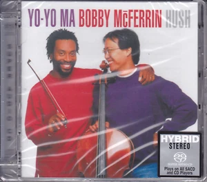 "Yo-Yo Ma & Bobby McFerrin Hush" Limited Numbered Stereo Hybrid DSD SACD CD Sony - Imagen 1 de 1