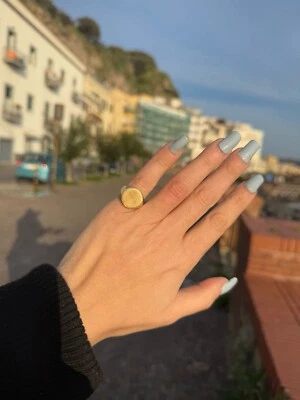 Anello tondo In Argento 925 - Immagine 1 di 3