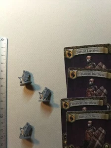 HERETICS MINI+CARTE FR+ENG CARD/15MM/TIME OF LEGENDS JOAN OF ARC M227 - Imagen 1 de 1