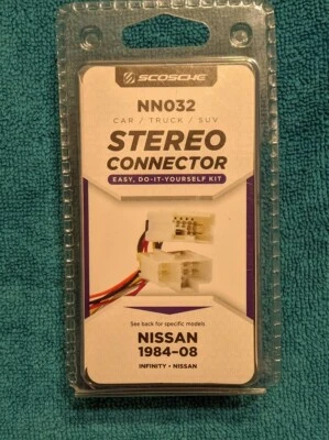 Scosche Stereo Connector NN032 for Nissan 1984-08 Model #NN032 Wire Harnesses - Image 1 of 2