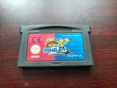 Pokémon Pinball Ruby & Sapphire Gameboy Advance GBA cart only - Image 1 of 4