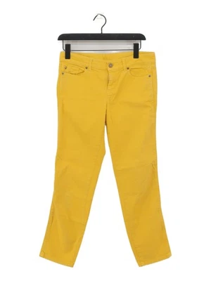 Pantalones de mezclilla para mujer Alexander McQueen Reino Unido 14 amarillos 100 % otros rectos Foto 1 de 4