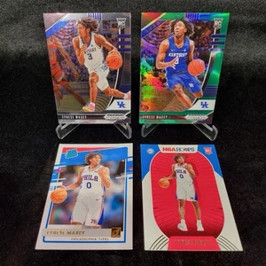 NBA Tyrese Maxey Rookie Card Lot X 4 2020-2021 76ers - Picture 1 of 2
