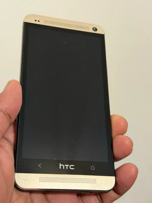 HTC ONE M7 32GB Gold 4G Unlocked Smartphone - Very Good Condition 12M Warranty - Image 1 of 4