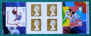 2011 PM32 Olympic & Paralympic Games Self Adhesive Retail Booklet No. 6 USED - Picture 1 of 2