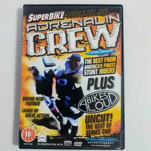 Adrenalin Crew DVD Bikes Aloud Superbike Double Bill Extreme Stunts High-octane - Picture 1 of 7