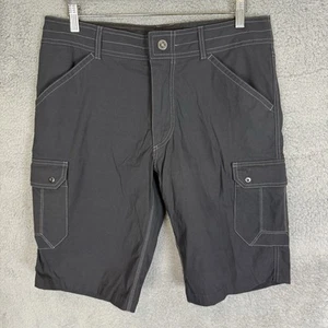 Kuhl Shorts Renegade Herren 34 grau Nylon Stretch 12" Performance Cargotasche - Bild 1 von 7