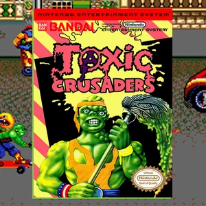 TOXIC CRUSADERS - Nintendo NES - Game Only - Picture 1 of 1
