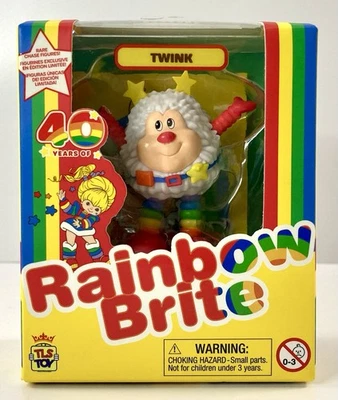 Коллекционная игрушечная фигурка Twink Rainbow Brite 40th Anniversary TLS Toys CheeBee новая - Изображение 1 из 4