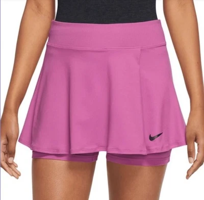 Nike Tennis Women's Dri-Fit Court Victory Skort Skirt DH9552-665 Pink  Small - Image 1 of 4