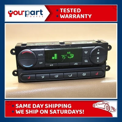 04 05 F-150 F-250 DIGITAL CLIMATE HEATER TEMP CONTROL 4L34-18C612-CE PROBADA OE - Image 1 of 4