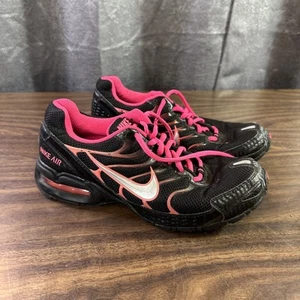 Nike Air Max Torch 4 Shoes Womens 9 Black Pink Running Workout Athletic Sneakers - Picture 1 of 15