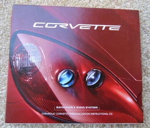 Chevrolet Corvette Navigation & Audio System Personalization Instructional CD - Picture 1 of 5