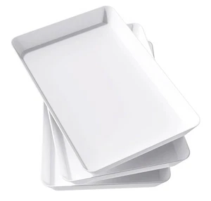 Lifewit 3er Set Serviertabletts - 15” x 10” - Bild 1 von 2