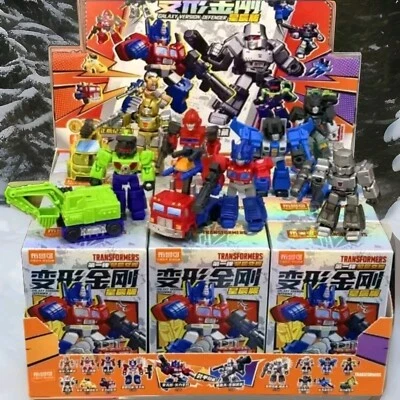Blokees Transformers Galaxy Defenders Full Case Sealed 12 Mini Blind Buy Kits! - Image 1 of 4