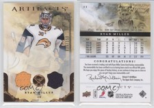 2010-11 Upper Deck Artifacts Bronze Jersey/Jersey /150 Ryan Miller #11