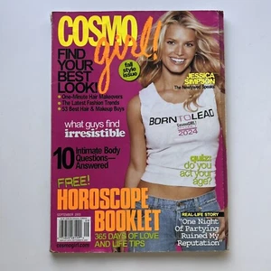 ✅ Cosmo Girl Magazine September 2003 Vol 5 Issue 7 - Jessica Simson Cover - Picture 1 of 8