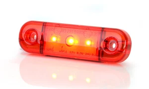 1x LED Hintere LKW PKW Anhänger Umrissleuchte Begrenzungsleuchte 12V-24V 709 - Bild 1 von 8