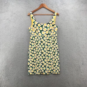 Diane Von Furstenberg Mini Dress Womens 8 Multicolor Floral Sleeveless Pullover - Picture 1 of 13