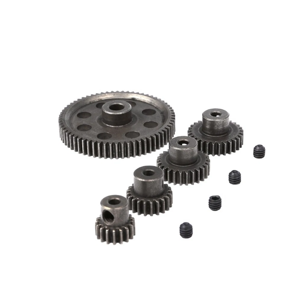 1/10 Durable Metal Spur Differential Gear 64T Motor Pinion Cogs For HSP RC Car - image 1 of 4