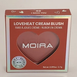 Moira Loveheat Cream Blush 2.7g / 0.095oz Select Shade New in Box - Picture 1 of 8