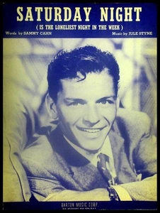 Sábado por la noche - Partitura - Frank Sinatra - 1944 - Imagen 1 de 1