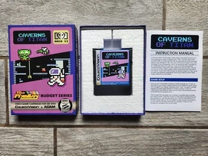 CAVERNS OF TITAN for Colecovision, Complete in Box! RARE Team Pixelboy Homebrew - Picture 1 of 4