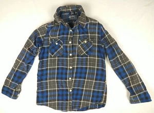 Camisa de franela marrón American Rag (para hombre talla M mediana) a cuadros - Imagen 1 de 5