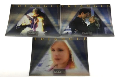 Inkworks Veronica Mars Season 1 Trading Card 3-Triangle Chase Card Set BL1-BL3 - Image 1 of 2
