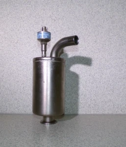 Stainless Steel Foreline Inlet Trap Varian 0531 TC Vacuum Thermocouple KF25 3/4" - Picture 1 of 7