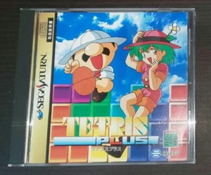 Sega Saturn Tetris Plus Japanese Games With Box Tested Genuine - Picture 1 of 3