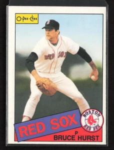 1985 O-Pee-Chee #134 Bruce Hurst Boston Red Sox Near Mint or Better - Picture 1 of 2