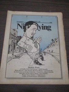 Nightflying Newspaper Little Rock Fayetteville AR Christmas 1989 Dickie Pool - Picture 1 of 3