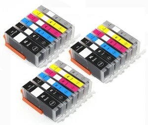 Color Ink Cartridges for PGI-270 CLI-271 XL Canon Pixma MG7720 TS9020 TS8020 - Picture 1 of 12