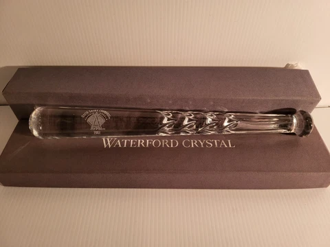 Waterford Crystal Bat - Anaheim Angel's -2002- World Series Champions #473 / 500 Cover