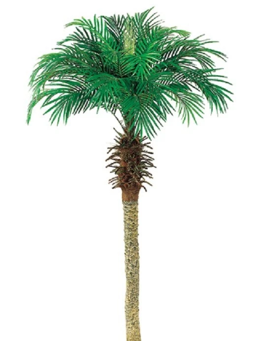 2 Palmeras Fénix Artificiales 70" Sin Maceta Planta Arbusto Topiario Patio  Foto 1 de 1