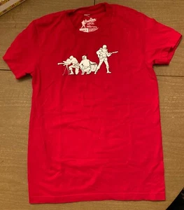Threadless MP(3) Girly Medium Red T-Shirt. Guitars - Picture 1 of 2
