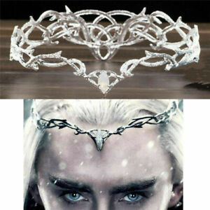 The Hobbit Elven King Thranduil Crown Headwear Circlet Elven Elf  Cosplay Props