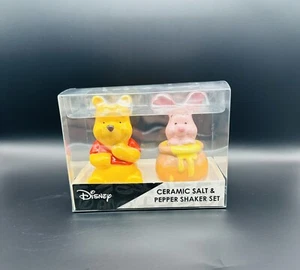 Disney Winne Puuh & Ferkel Keramik Salz und Pfefferstreuer Set NEU - Bild 1 von 6