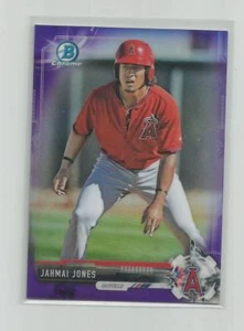 2017 Bowman Draft Chrome JAHMAI JONES Purple Refractor 235/250 - Picture 1 of 1