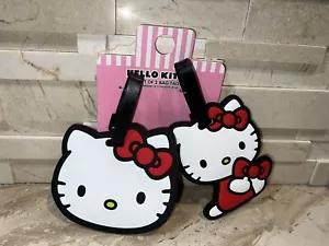 Hello Kitty Set 2 Etiquetas Bolsa Equipaje Nuevo - Imagen 1 de 2